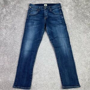 Citizens Of Humanity Emerson Jeans Women’s 25 Blue Slim Boyfriend Mid-Rise Dark